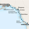 Nieuw Amsterdam, 7 Night Glacier Discovery Southbound ex Whittier, Alaska to Vancouver, BC. Canada