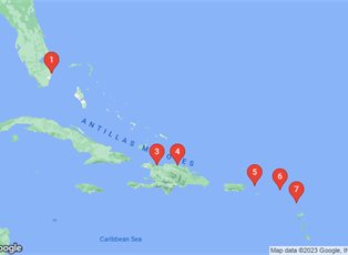 Celebrity Eclipse, 9 Night Eastern Caribbean ex Fort Lauderdale, Florida Return