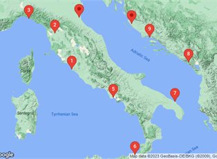 Celebrity Constellation, 10 Night Best of Italy & Croatia ex Rome (Civitavecchia), Italy to Venice (Ravenna), Italy