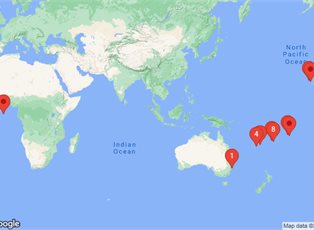 Celebrity Solstice, 17 Night Fiji Transpacific ex Sydney, Australia to Honolulu, Oahu, Hawaii