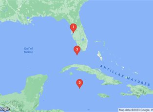Celebrity Constellation, 6 Night Key West & Cayman Holiday ex Tampa, Florida Return