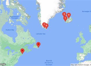 Celebrity Eclipse, 12 Night Greenland & Iceland ex Reykjavik, Iceland to Boston, Massachusetts