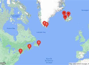 Celebrity Eclipse, 12 Night Greenland & Iceland ex Cape Liberty, New Jersey to Reykjavik, Iceland