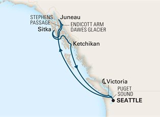 Westerdam, 7 Night Alaska Explorer ex Seattle, Washington, USA Return Westerdam, 7 Night Alaska Explorer ex Seattle, Washington, USA Return