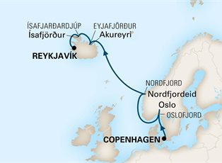 Nieuw Statendam, 7 Night Norwegian & Icelandic Fjords ex Copenhagen, Denmark to Reykjavik, Iceland