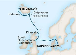 Nieuw Statendam, 7 Night Islands Of Iceland & Scotland ex Reykjavik, Iceland to Copenhagen, Denmark