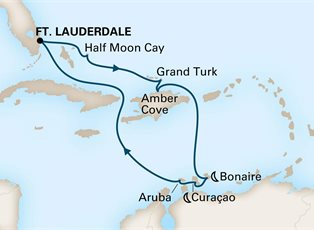 Zuiderdam, 10 Night Southern Caribbean Seafarer ex Ft Lauderdale (Pt Everglades), USA Return