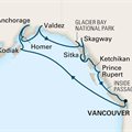 Noordam, 14 Night Great Alaska Explorer ex Vancouver, BC. Canada Return