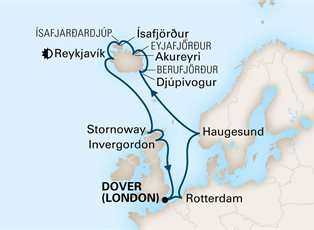 Nieuw Statendam, 14 Night Viking Trails & Celtic Origins: Reykjavik Overnight ex Dover, England Return