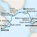 Zuiderdam, 18 Night Voyage Of The Vikings ex Rotterdam, Holland to Boston, Massachusetts