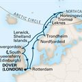 Nieuw Statendam, 14 Night Arctic Circle Crossing: Edinburgh Evening Stay ex Dover, England Return