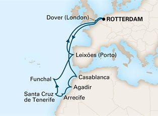 Nieuw Statendam, 14 Night Canary Island Enchantmet With Morocco & Portugal ex Rotterdam, Holland Return