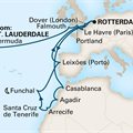 Nieuw Statendam, 29 Night Canary Crossing: Paris, London, Morocco &amp; Portugal ex Ft Lauderdale (Pt Everglades), USA to Rotterdam, Holland