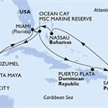 MSC Seaside, 14 Nights ex Miami, United States Return