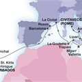 Seabourn Ovation, 24 Night Mediterranean Jewels &amp; Atlantic Crossing ex Rome (Civitavecchia), Italy to Bridgetown, Barbados