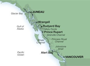 Seabourn Quest, 7 Night Glacier Bay & Canadian Inside Passage ex Juneau, Alaska to Vancouver, BC. Canada Seabourn Quest, 7 Night Glacier Bay & Canadian Inside Passage ex Juneau, Alaska to Vancouver, BC. Canada