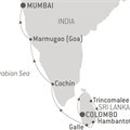 Le Laperouse, 11 Night Treasures of India ex Colombo Sri Lanka to Mumbai (Bombay), India