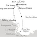 Le Soleal, 21 Night Scott &amp; Shackleton&#39;s Antarctic - Ross Sea Expedition ex Dunedin (Port Chalmers), New Zealand Return