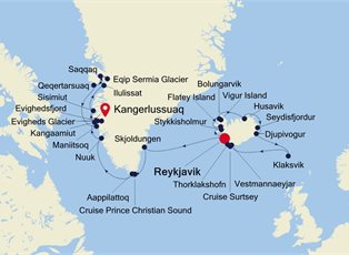 Silver Wind, 22 Nights Reykjavik to Kangerlussuaq ex Reykjavik, Iceland to Kangerlussuaq, Greenland