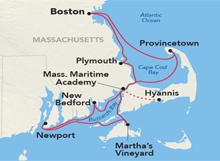 American Glory, Cape Codder Cruise ex Boston Return