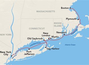 American Glory, Yankee Seaports ex New York to Boston