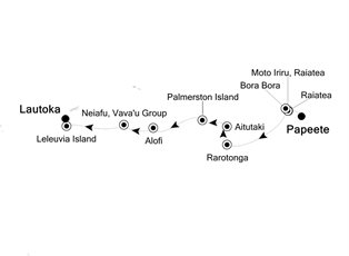 Silver Cloud Expedition, 13 Nights Papeete to Lautoka ex Papeete, Tahiti to Lautoka, Fiji