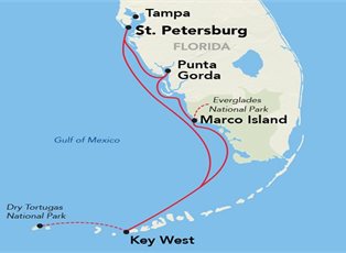 American Glory, Florida Gulf Coast & Keys ex St Petersburg Return