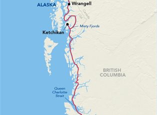 American Constitution, Alaska Inside Passage Cruise ex Juneau to Seattle