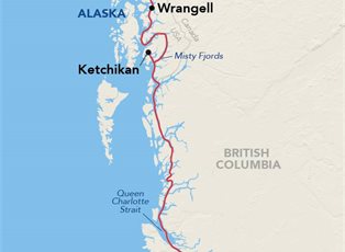 American Constitution, Alaska Inside Passage Cruise ex Seattle to Juneau