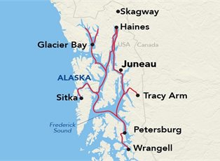 American Constitution, Alaskan Explorer Cruise ex Juneau Return