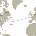 Queen Mary 2, 14 Nights Transatlantic Crossing ex Southampton, England, UK to Quebec, QC, Canada