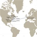 Queen Mary 2, 21 Nights Transatlantic Crossing ex New York, NY, USA to Southampton, England, UK