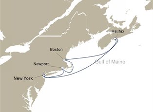 Queen Mary 2, 7 Nights Transatlantic Crossing ex New York, NY, USA Return