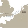 Queen Mary 2, 4 Nights Short Break To Rotterdam ex Southampton, England, UK Return