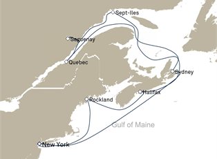 Queen Mary 2, 12 Nights New England And Canada ex New York, NY, USA Return