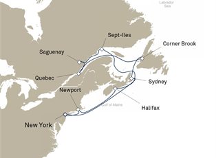Queen Mary 2, 14 Nights New England And Canada ex New York, NY, USA Return