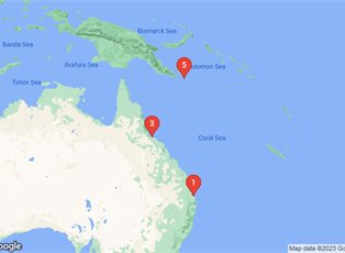 Pacific Encounter, 7 Night Conflict Islands Discovery ex Brisbane Return