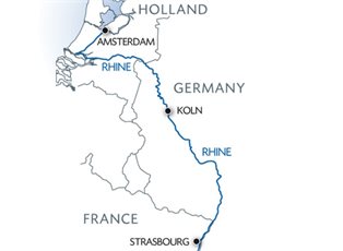 Europe, (NOB) 4 Night Rhineland and Dutch Christmas ex Strasbourg, France to Amsterdam, Rivers