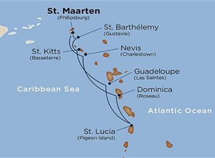 Wind Surf, Classic Caribbean Cruise ex St Maarten Return