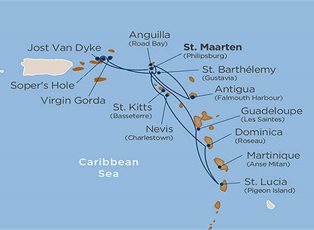 Wind Surf, Caribbean Explorations ex St Maarten Roundtrip