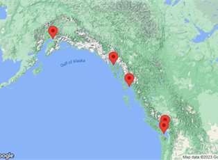 Explorer, 7 Nights Wonders Of An Alaskan Fjord ex Seward to Vancouver