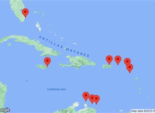 Navigator, 11 Nights New Year In The Tropics ex Miami to San Juan