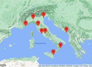 Azamara Journey, 11 Night Italy Intensive Voyage ex Nice, France to Venice, Italy