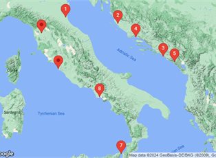 Celebrity Constellation, 11 Night Best of Italy & Croatia ex Ravenna, Italy to Rome (Civitavecchia), Italy