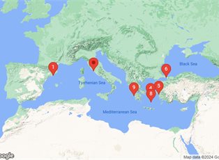 Celebrity Equinox, 10 Night Greek Isles & Turkey ex Barcelona, Spain to Rome (Civitavecchia), Italy