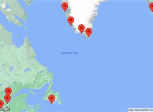 Azamara Quest, 15 Night Greenland, Newfoundland & Quebec Voyage ex Reykjavik, Iceland to Montreal, Quebec, Canada