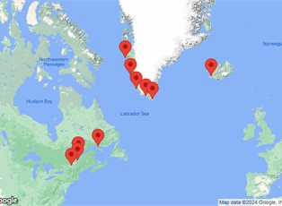 Azamara Quest, 15 Night Quebec, Greenland & Iceland Voyage ex Montreal, Quebec, Canada to Reykjavik, Iceland