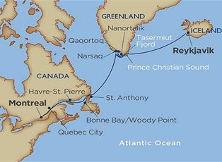 Star Pride, North Atlantic Odyssey ex Reykjavik to Montreal