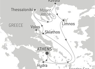 Le Laperouse, 7 Night European autumn in the Aegean Sea ex Athens (Piraeus) Greece Return