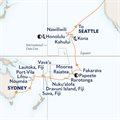Noordam, 36 Night South Pacific Crossing ex Sydney, NSW, Australia to Seattle, Washington, USA